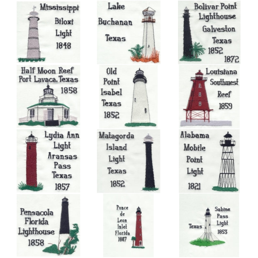 Gulf Lighthouse Blocks