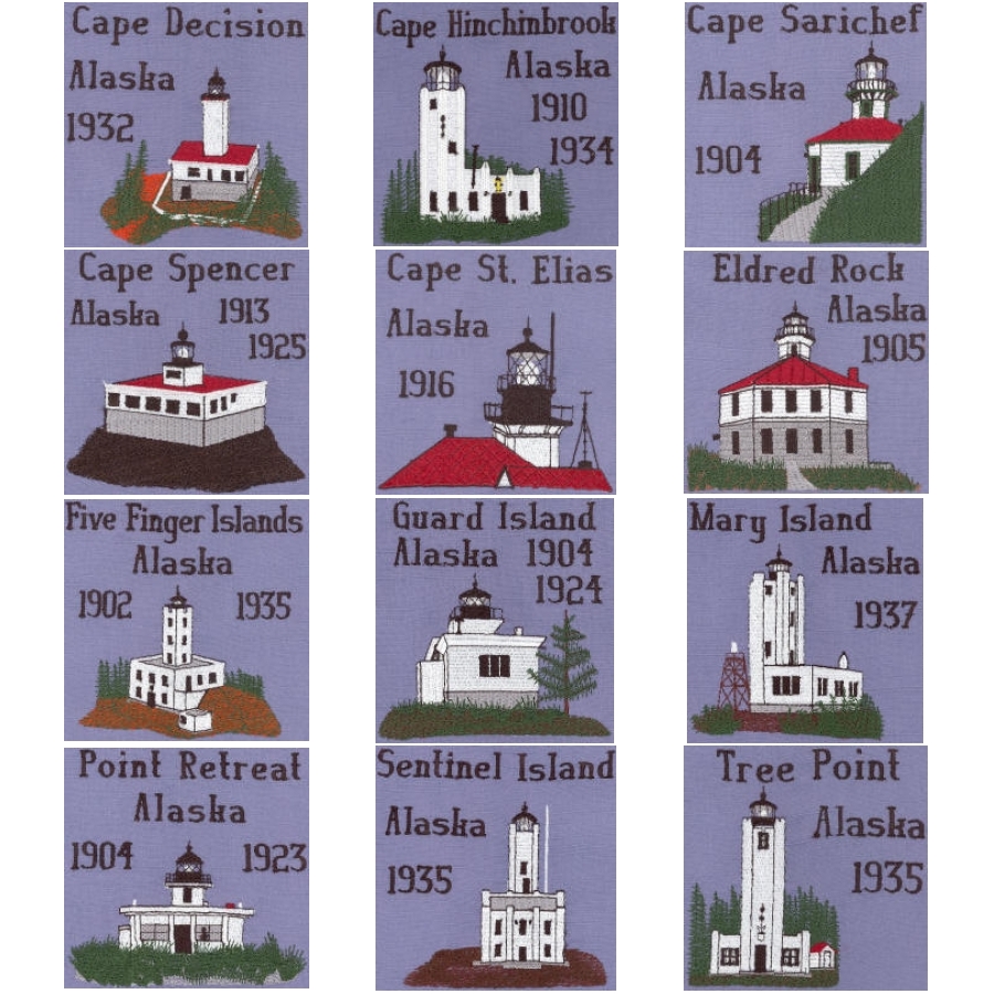 Alaska Lighthouse Blocks