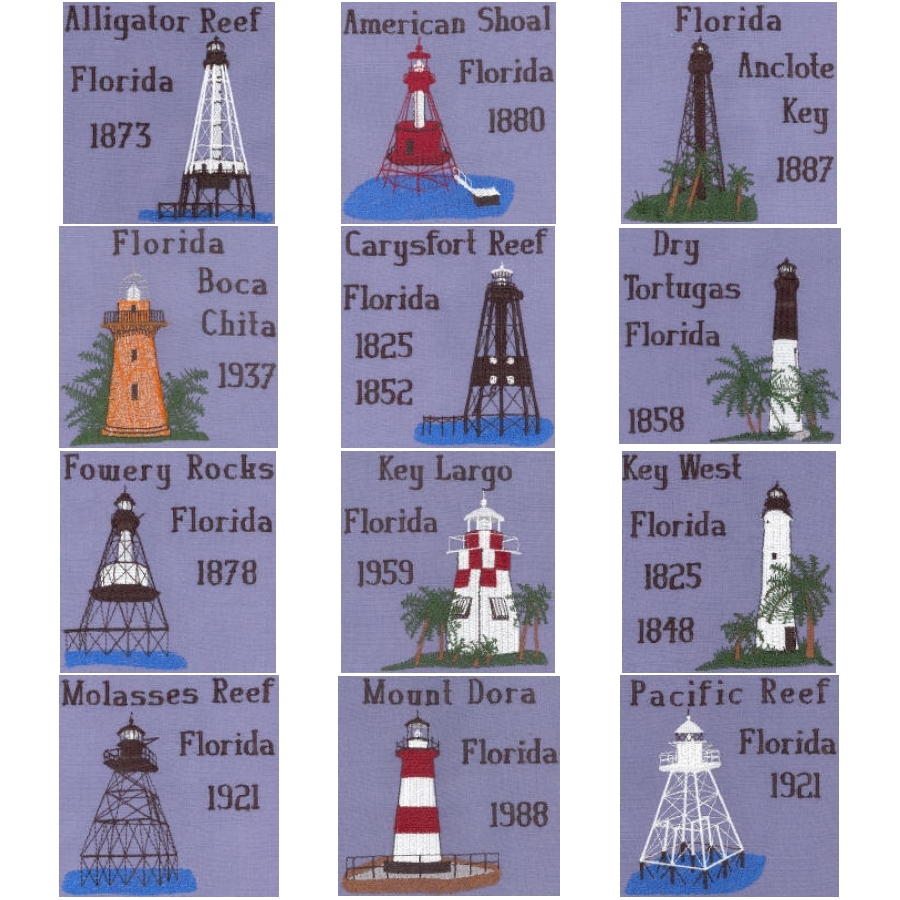 Florida 2 Lighthouse Blocks