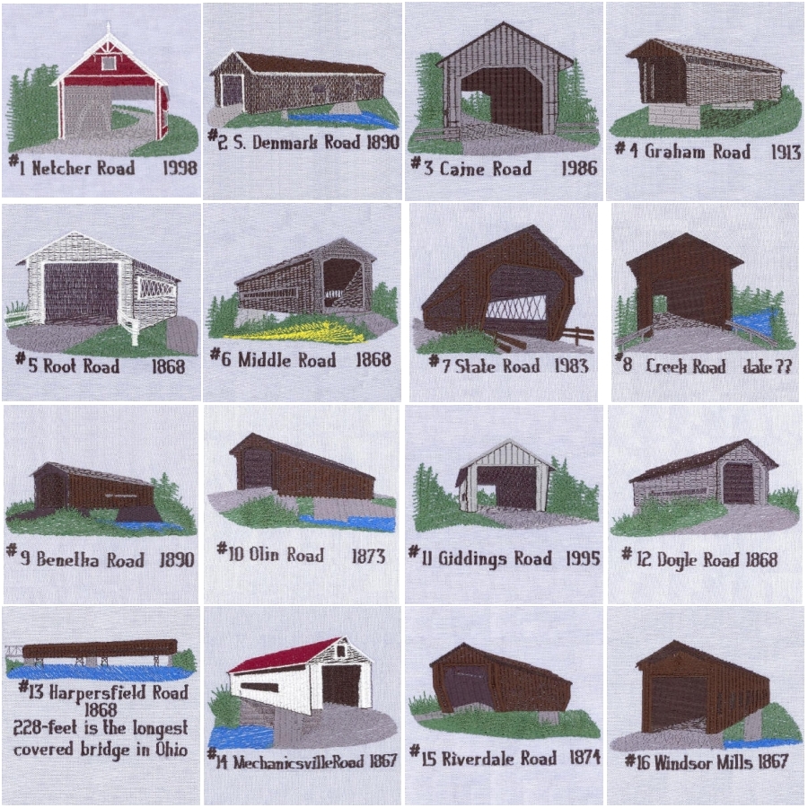 Covered Bridges of Ashtabula County Ohio