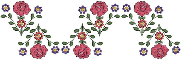 Floral Quilt Borders -16