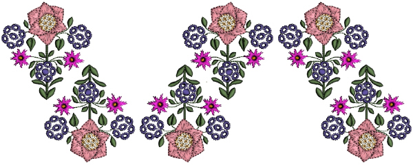 Floral Quilt Borders -17
