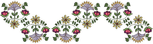 Floral Quilt Borders -18