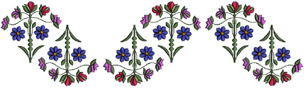 Floral Quilt Borders -20