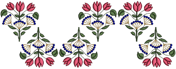 Floral Quilt Borders -22