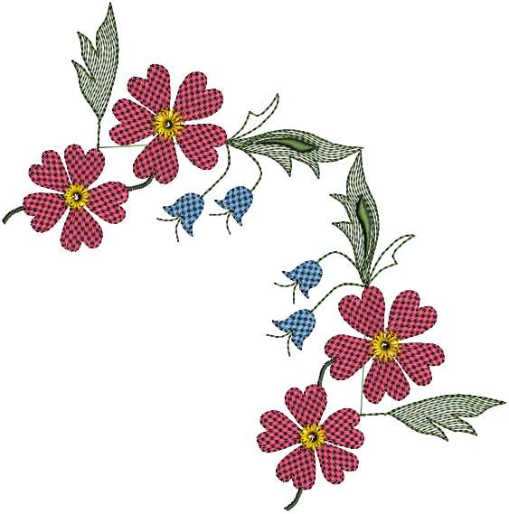 Daisies and Bluebells-7