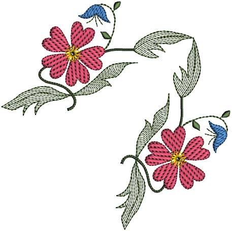 Daisies and Bluebells-8