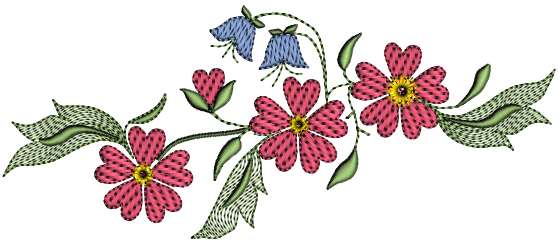 Daisies and Bluebells-14