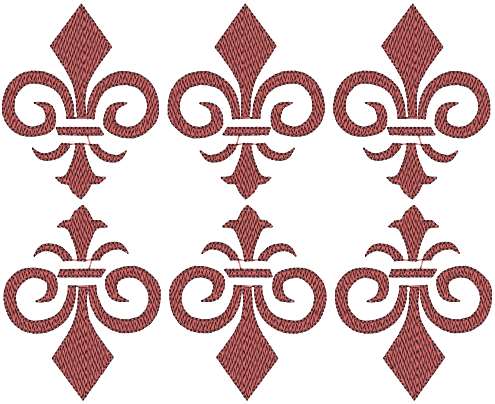 Fleur de Lis Quilt-13