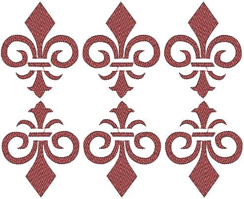 Fleur de Lis Quilt-13