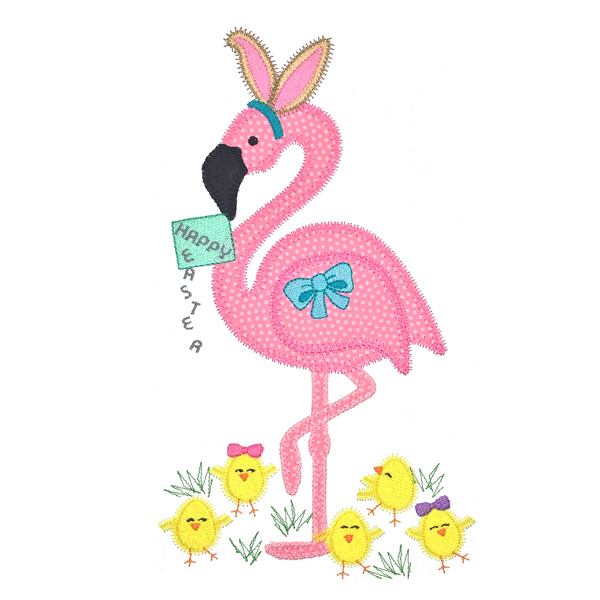 Easter Flamingo