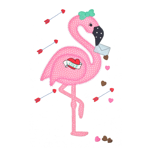 Valentine Flamingo