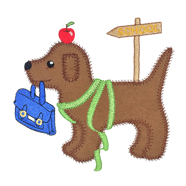 Back to School Dog