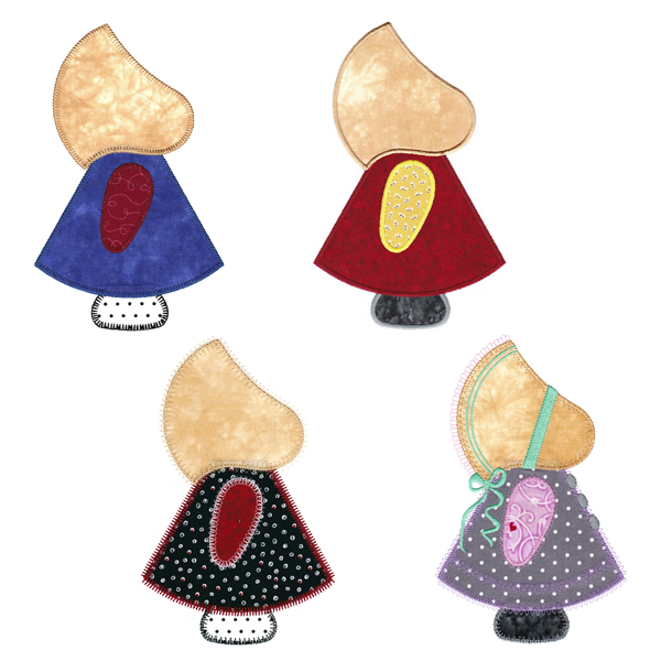 Sizzix Sunbonnet Sue -3