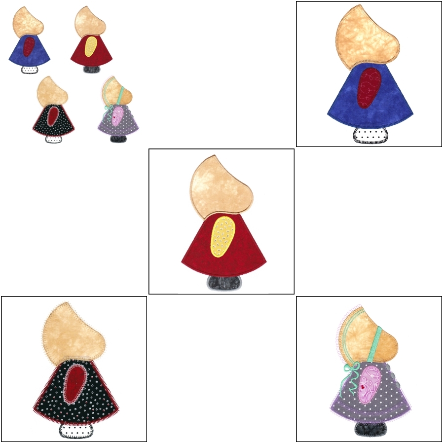 Sizzix Sunbonnet Sue 