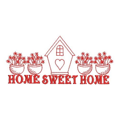 Redwork Sweet Home-14