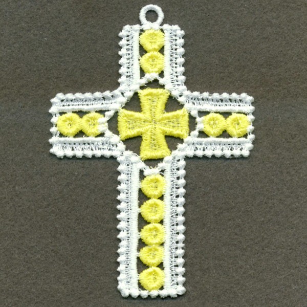 FSL Crosses Ornaments 3-6