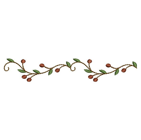 Folk Art Border 3-8