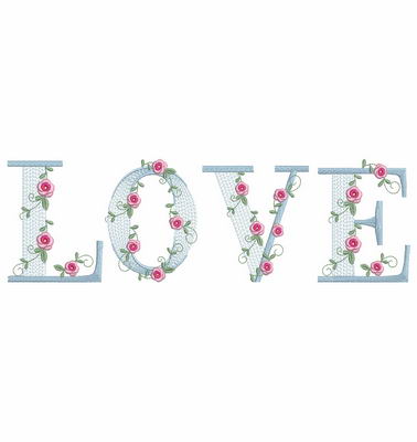 Love Rose Alphabet -15
