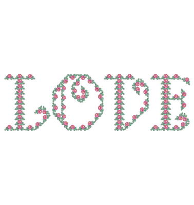 Love Rose Alphabet -17