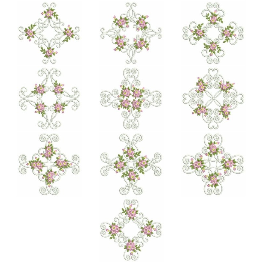 Floral Spray Quilt 