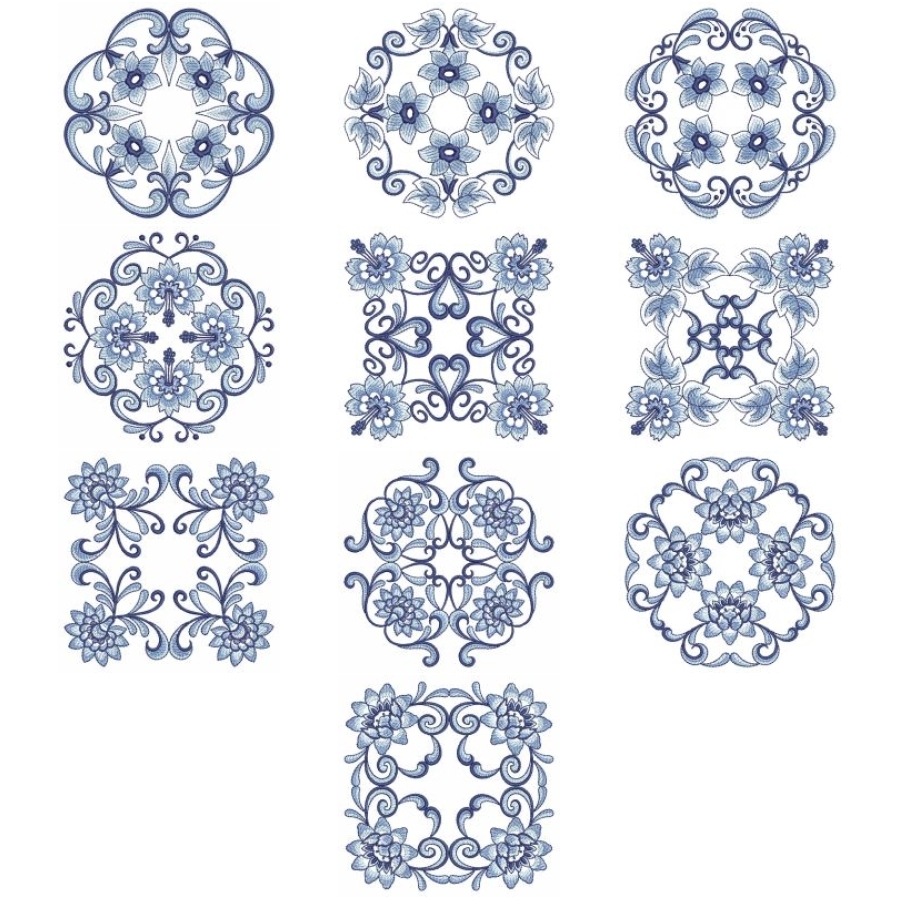 Delft Blue Quilt 
