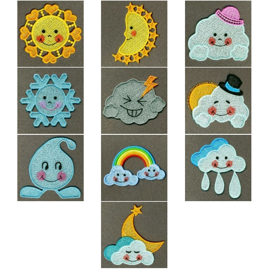 FSL Weather Ornaments 