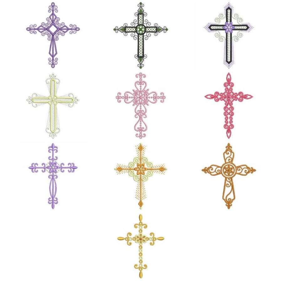 Satin Crosses