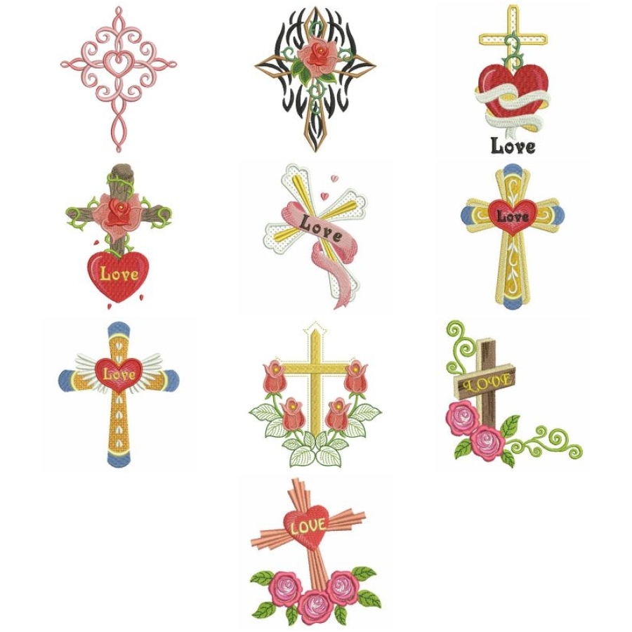Assorted Love Crosses
