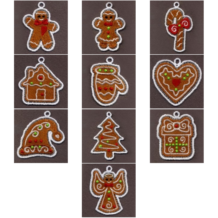 FSL Gingerbread Ornaments 1