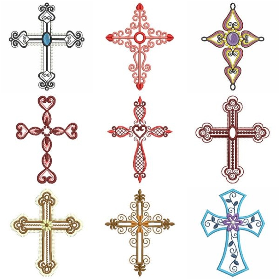 Assorted Crosses 4