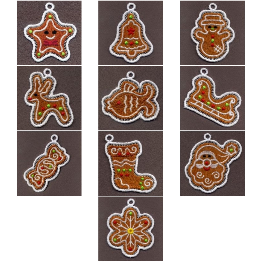 FSL Gingerbread Ornaments 2