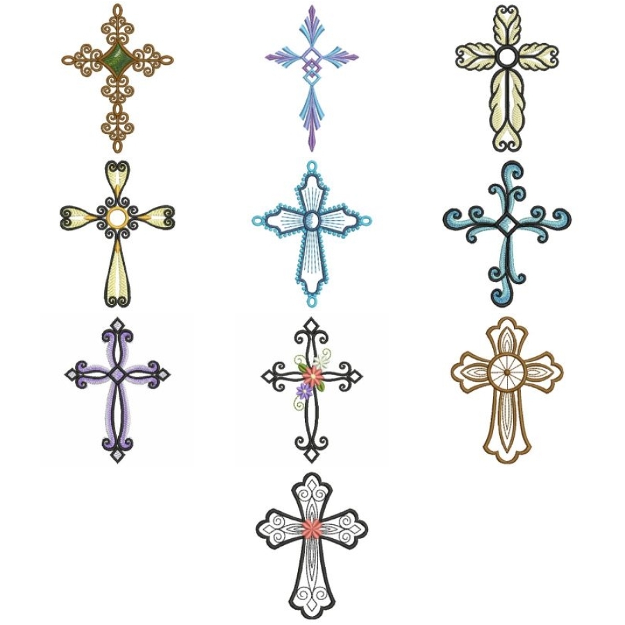 Assorted Crosses 3
