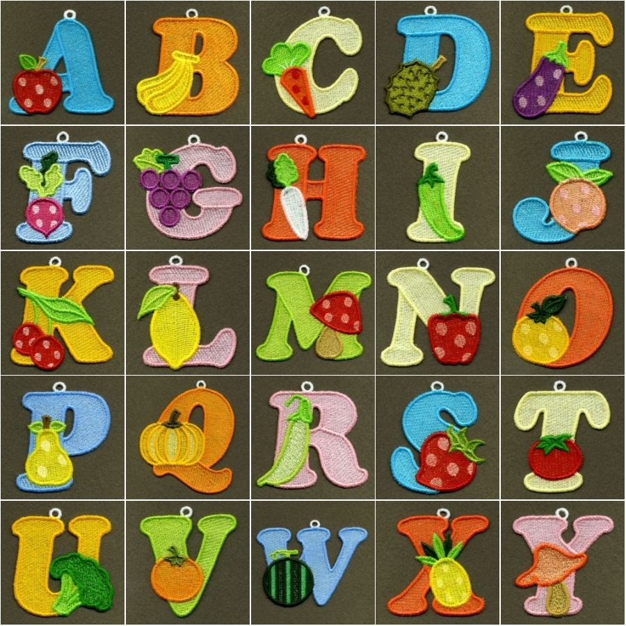 FSL Fruit And Vegetable Alphabet 