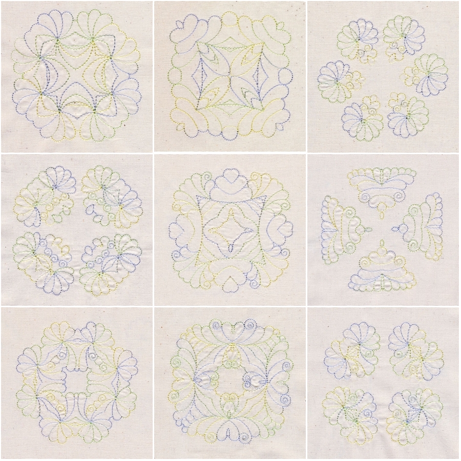 Fantasy Lace Quilting Set 1