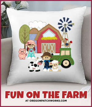 HAVILAH EMBROIDERY Fun On The Farm