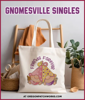 EMBROIDERY PLAYGROUND Gnomesville Singles