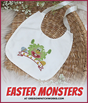 SWEET HEIRLOOM EMBROIDERY Easter Monsters