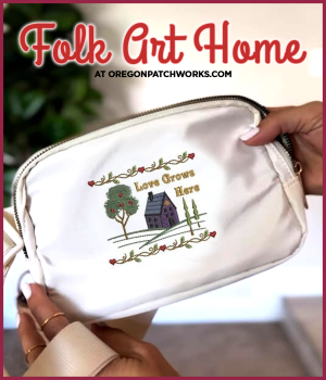SWEET HEIRLOOM EMBROIDERY Folk Art Home