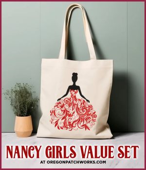 EMBROIDERY PLAYGROUND Nancy Girls Value Set