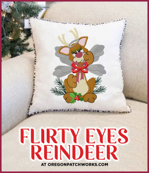 Heav’n Sent Creations Flirty Eyes Reindeer