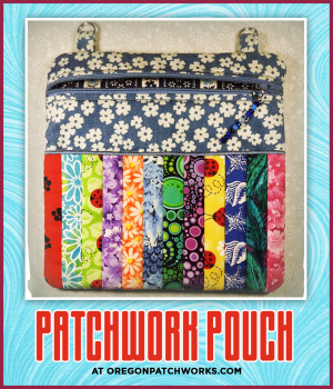 CRAFTY CROW CREATIONS PATCHWORK POUCH