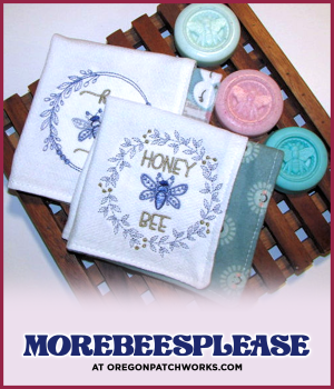 FROM THE NEEDLE OF ANNE MoreBeesPlease