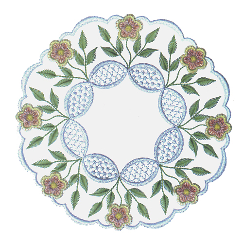 Free Sampler Provided By Embroidered Necessity