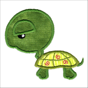 cute turtle embroidery