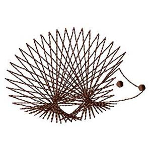porcupine embroidery