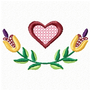 Happy Cat Design Studio, heart, flowers