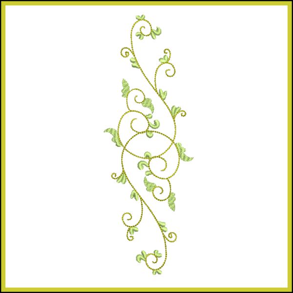 pretty oval border or center