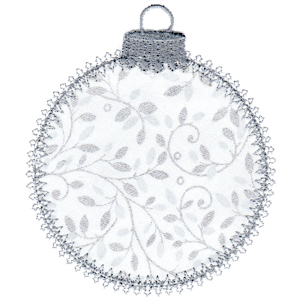applique christmas ornament