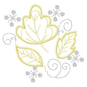 applique leaves